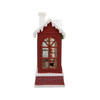 Kurt Adler Battery Operated Disney© Light-Up Mickey Santa Lantern, 7.5"