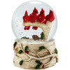 Kurt Adler Wind-Up Musical Cardinals with Tree "We Wish You A Merry Christmas" Water Globe, 4"