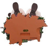 Kurt Adler Fabriche Christmas Figurine, Santa Beach Chair, 10.5in