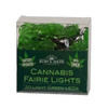 Kurt Adler Indoor Battery Operated UL 20-Light LED Cannabis Fairy String Light Set, 6.3ft