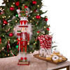 Kurt Adler Hollywood Nutcrackers Collection, Red & Green Tree Hat, 15"