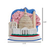 Kurt Adler Resin Ornament for Christmas Tree, Washington DC Scene