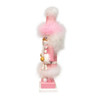 Kurt Adler Wooden Hollywood Nutcracker, Pink Ballet, 15in