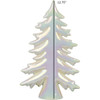 Old World Christmas Iridescent Ceramic Tabletop Trees Set (3 Assorted Sizes)