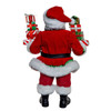 Kurt Adler Fabriche Christmas Figurine, African American Santa with Gifts, 10.5in