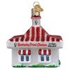 Old World Christmas Blown Glass Ornament for Christmas Tree, KFC Resturant