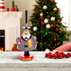 Kurt Adler Wooden Nutcrackers, Nightmare Before Christmas Mayor, 7"
