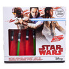Kurt Adler Battery Operated Star Wars Lightsaber Set, Red & Green, 5.5ft