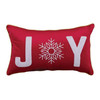 Old World Christmas Rectangular Decorative Holiday Pillow, Joy, 20in