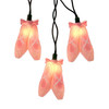 Kurt Adler Indoor/Outdoor UL 10-Light Ballet Slippers Light Set, 9ft