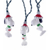 Kurt Adler Indoor/Outdoor UL 10-Light Snoopy Light Set, 9ft