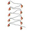 Kurt Adler Indoor/Outdoor UL 10-Light Snowman with Christmas Tree Light Set, 9ft