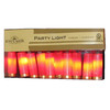 Kurt Adler Indoor/Outdoor UL 10-Light Red Shotgun Shell Light Set, 9ft