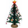 Kurt Adler Wooden Advent Christmas Tree with 24 Ornaments