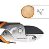 Fiskars Power-Lever Anvil Garden Pruning Shears, 5/8" Cut Capacity