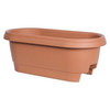Bloem Classic Oval Deck Rail Planter, 24 Inches