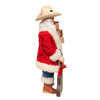 Kurt Adler Fabriché Figurine Collection, Western Santa with Guitar, 11in