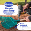 FARM-TUFF Hardwood Leaf & Garden Rake, 19in FARM-TUFF Hardwood Leaf & Garden Rake, 19in