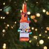 Kurt Adler Plastic Ornament for Christmas Tree, Budweiser Bottle with Lights