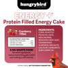 Hungrybird Energy+ No-Melt, High-Protein Suet Cake with Cranberry Filling