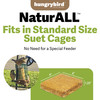 Hungrybird NaturAll Non-GMO, High-Protein Peanut Butter Suet Cake for Outside Wild Bird Feeders