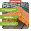 Hungrybird NaturAll Non-GMO, High-Protein Hot Pepper Suet Cake for Ouside Wild Bird Feeders