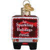 Old World Christmas Blown Glass Ornament for Christmas Tree, Coca-Cola Christmas Truck
