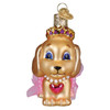 Old World Christmas Blown Glass Ornament for Christmas Tree, Princess Doggy
