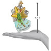 Old World Christmas Blown Glass Ornament for Christmas Tree, Clever Peter Pan
