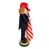 Kurt Adler Wooden Nutcracker, President Donald Trump, 16in
