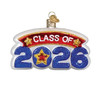 Old World Christmas Blown Glass Ornament for Christmas Tree, Class of 2026