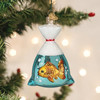Old World Christmas Blown Glass Ornament for Christmas Tree, Goldfish in Bag