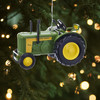 Kurt Adler Plastic Ornament for Christmas Tree, 820 Diesel Tractor
