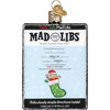 Old World Christmas Blown Glass Ornament for Christmas Tree, Holly Jolly Mad Libs