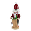 Steinbach Wooden Chubby Nutcracker, Bavarian Santa, 13.5in
