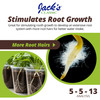 Jack’s Classic 5-5-13 Root Boost Water-Soluble Fertilizer with Micronutrients for Stimulating Root Growth, 4lbs