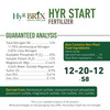 HyR BRIX HyR START 12-20-12 Lawn Starter Fertilizer, 45lb Bag (Covers 4,500 Sq Ft)
