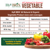 HyR BRIX All Natural & Organic 1-1-8 Vegetable Garden Fertilizer