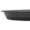 Garden Elements WaterGuard Saucer, Black, 14.5in