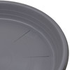 Garden Elements WaterGuard Saucer, Grey Wash, 10in