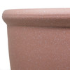 Garden Elements TerraStone Classic Smooth Round Planter, Terracotta, 14in