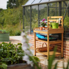 VegTrug Cedar Potting Table for Everyday Gardening, Natural