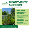 Garden Elements Square 8-Leg Heavy-Duty Collapsible Tomato Cages, 67in (Pack of 2)