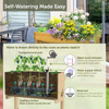 VegTrug  Self Watering Kit for Classic Small 1m Raised Bed, Black