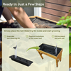 VegTrug  Self Watering Kit for Wall Hugger Small 1m Raised Bed, Black