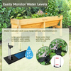 VegTrug  Self Watering Kit for Wall Hugger Medium 1.8m Raised Bed, Black