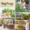 VegTrug  Self Watering Kit for Wall Hugger Medium 1.8m Raised Bed, Black