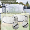 VegTrug Greenhouse Frame & Multi-Cover Set for Classic Medium 1.8m Raised Bed, White