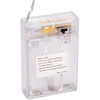 Kurt Adler Battery Operated Single Grape Cluster, 20 Warm White LED Lights, 8"