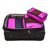 TravelWise Luggage Organizing Zippered Mesh Packing Cube Set, 3 Sizes